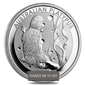 1 oz Australian Platinum Platypus Coin (Random Year)