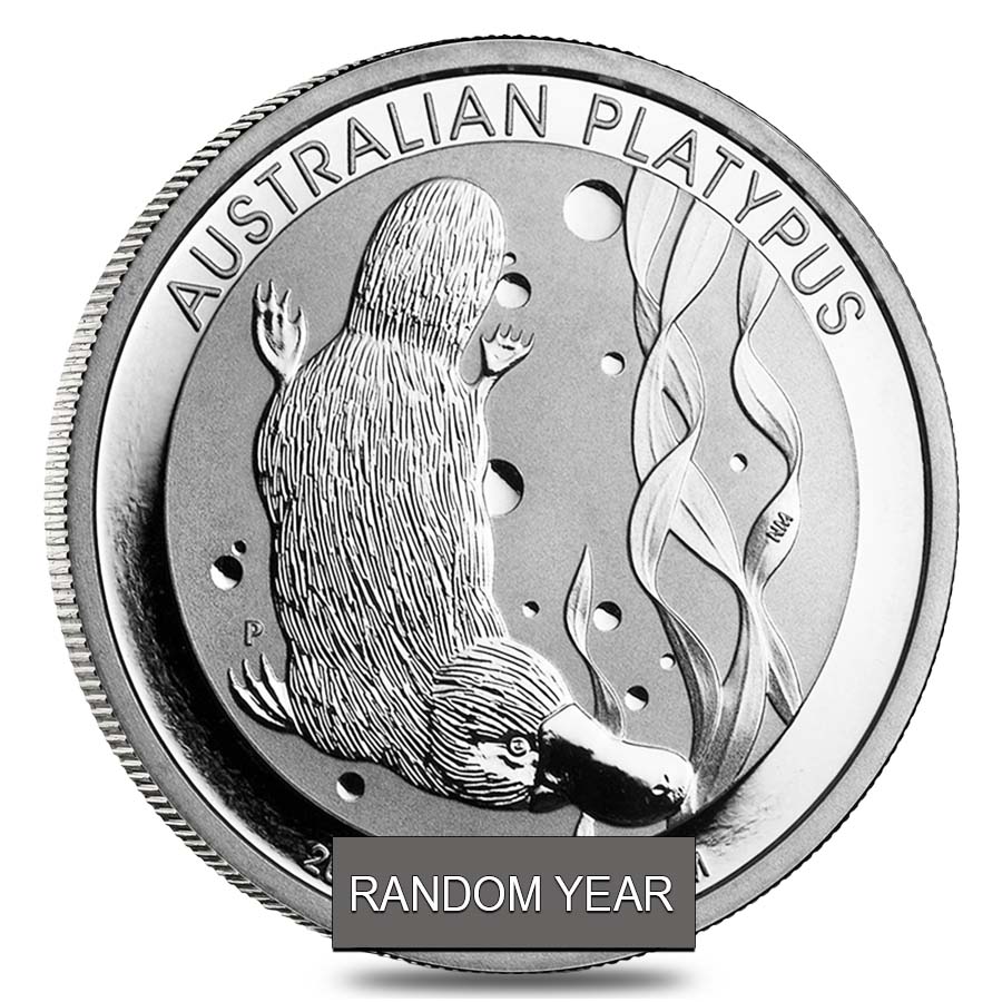 1 oz Australian Platinum Platypus Coin