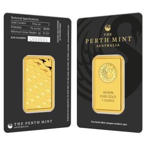 1 oz Perth Mint Gold Bar For Sale