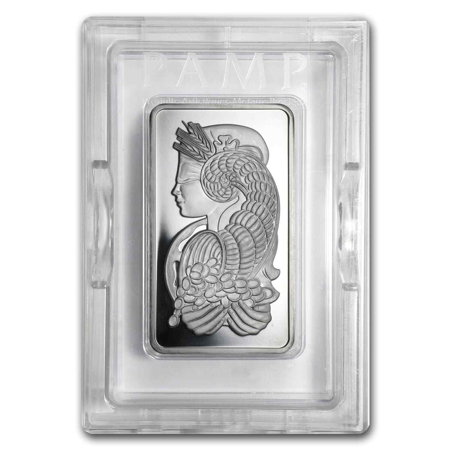 10 oz PAMP Suisse Fortuna Platinum Ba