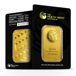 10 oz Perth Mint Gold Bar For Sale