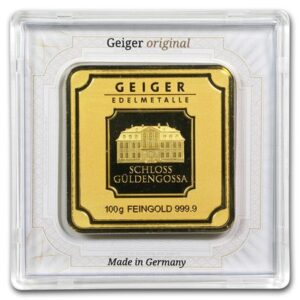 100 Gram Geiger Edelmetalle Square Go