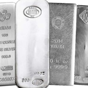 100 oz Silver Bar For Sale