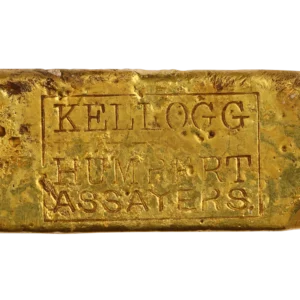 119 oz SS Central America Kellogg and Humbert Assayers Gold Bar