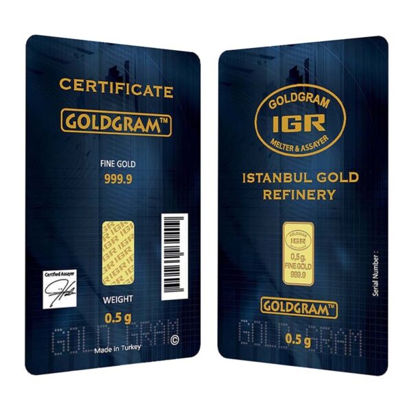 2 Gram Istanbul Gold Refinery Gold Ba