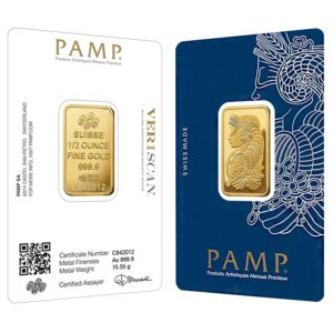 PAMP Suisse Fortuna Veriscan Gold Bar