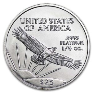 1/4 oz American Platinum Eagle Coin