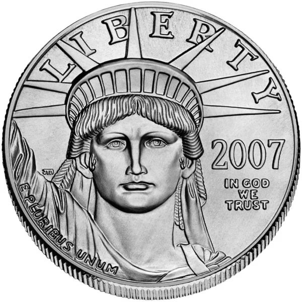 1/4 oz Platinum Coin Random Year