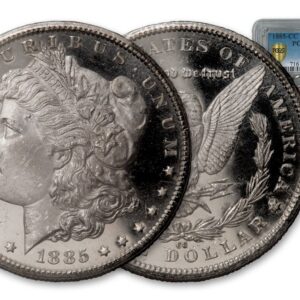 1885-CC Morgan Silver Dollar Coin PCG