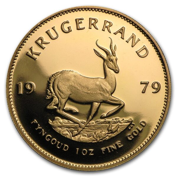 1979 1 oz South African Gold Krugerra