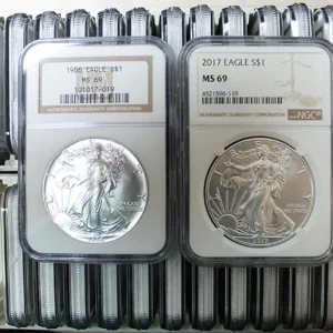 1986-2017 American Silver Eagle 32-Co