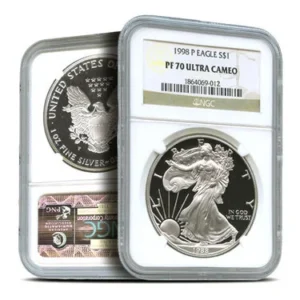 1993-P 1 oz Proof American Silver Eag