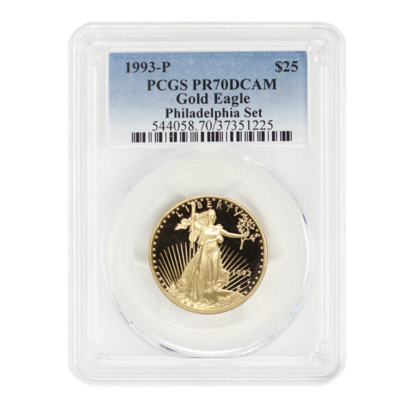 1993-P 1/2 oz Proof American Gold Eag