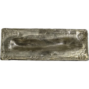 2008 979.6 oz Johnson Matthey Silver Bar