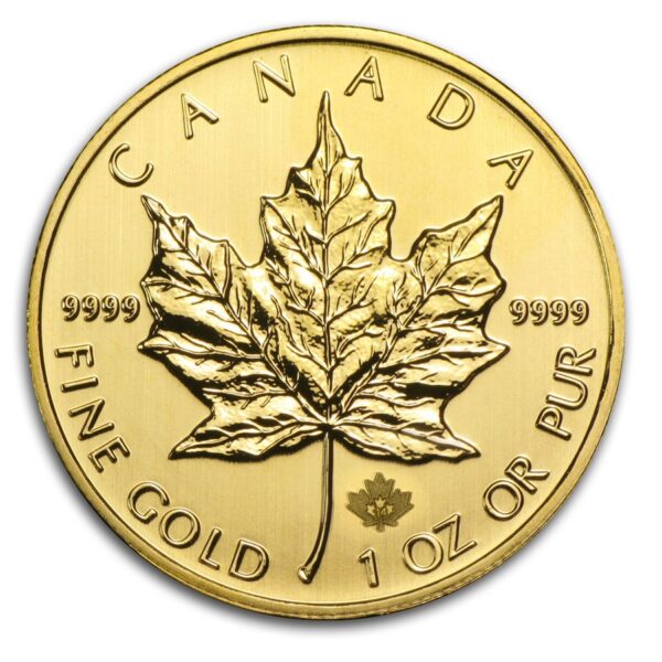 2014 1 oz Canadian Gold Maple Leaf Co