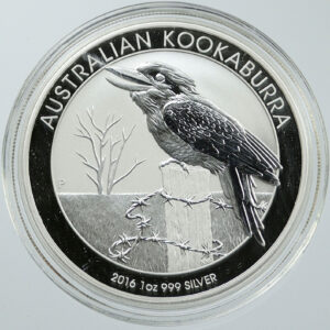 1 Kilo Proof Australian Silver Kookab