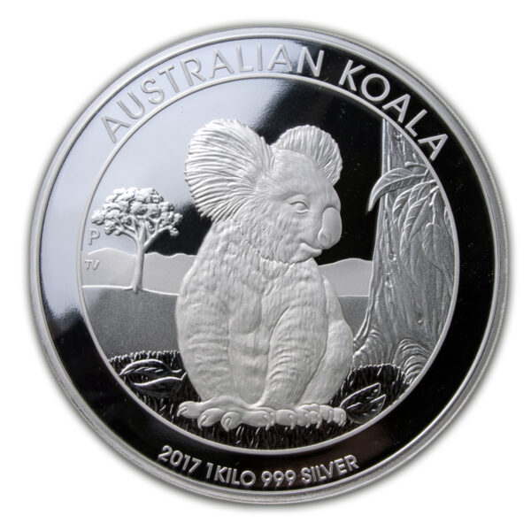 1 Kilo Proof Australian Silver Koala