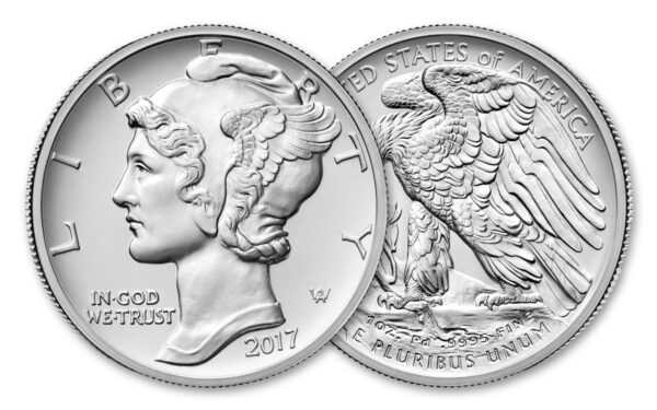 2017 1 oz American Palladium Eagle Co