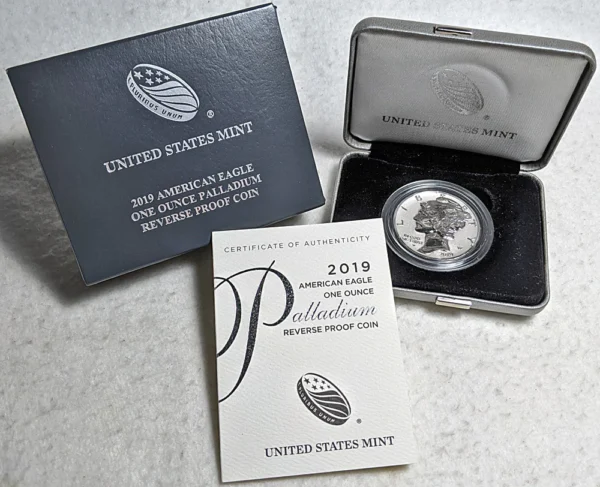 2019-W 1 oz American Palladium Eagle