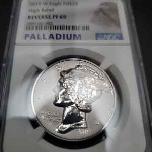 019-W 1 oz American Palladium Eagle R