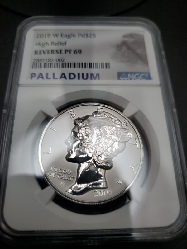 019-W 1 oz American Palladium Eagle R