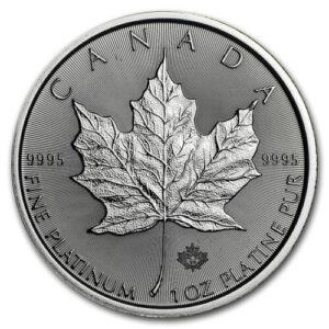 2020 1 oz Canadian Platinum Maple Lea