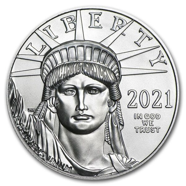 2021 1 oz American Platinum Eagle Coi