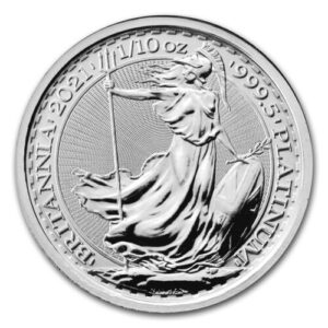 2021 1/10 oz British Platinum Britann