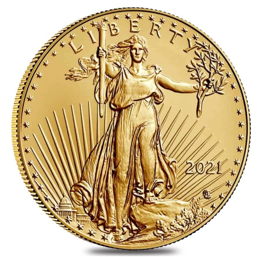 2021 1/4 oz American Gold Eagle Coin