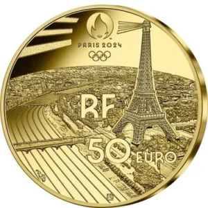 1/4 oz Proof French Olympic Swimming