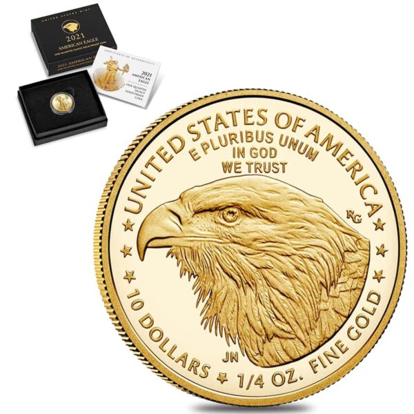 2021-W 1/4 oz Proof American Gold Eag