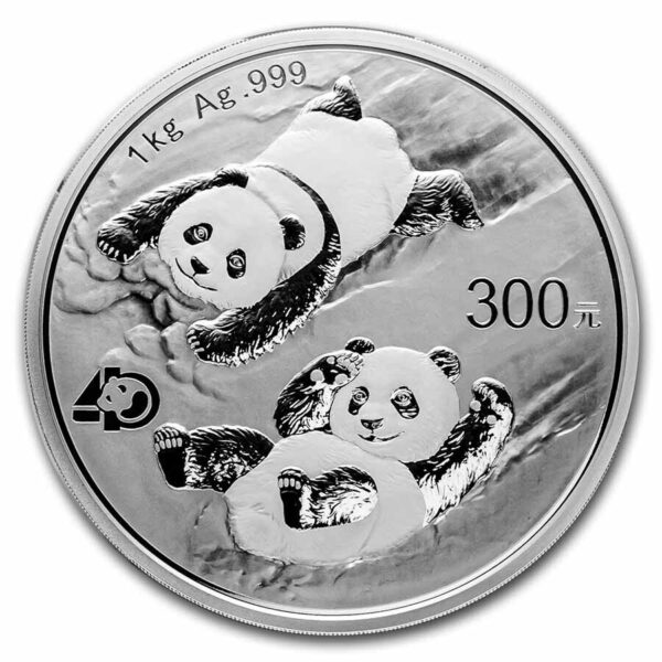 2022 1 Kilo Proof Chinese Silver Pand