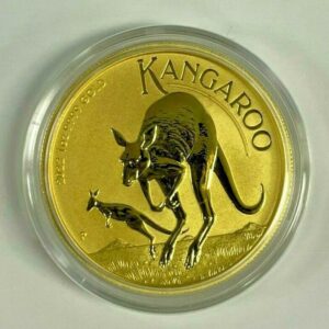 2022 1 oz Australian Gold Kangaroo Co