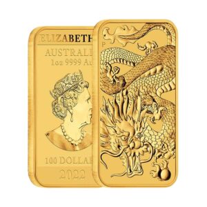 1 oz Australian Rectangular Gold Drag