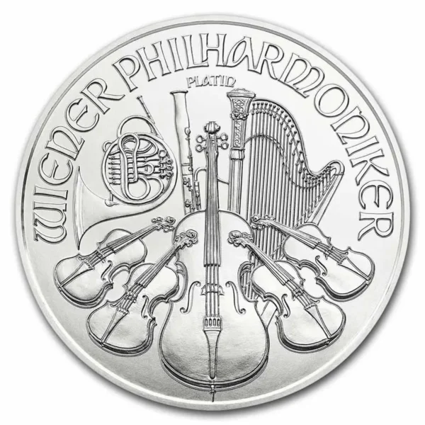 2022 1 oz Austrian Platinum Philharmo