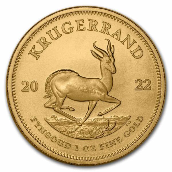 2022 1 oz South African Gold Krugerra