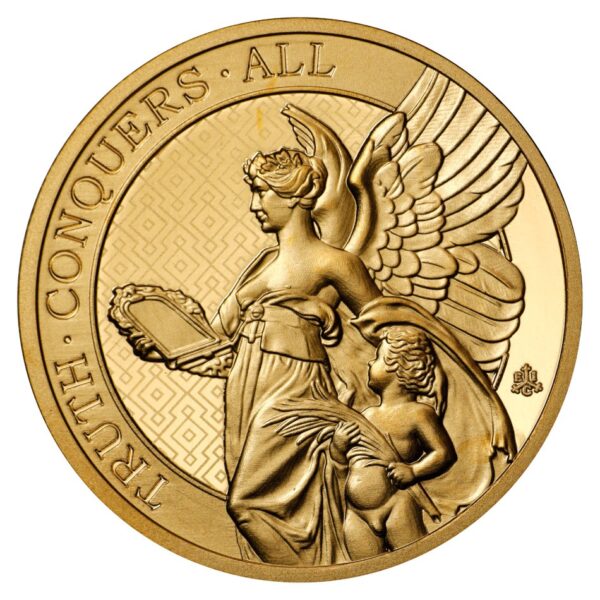 1 oz St. Helena Gold Queens Virtues