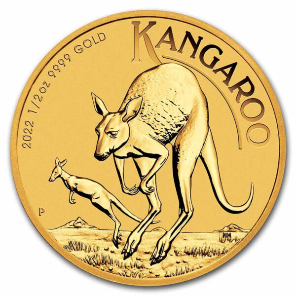 2022 1/2 oz Australian Gold Kangaroo