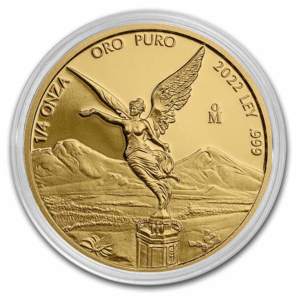 2022 1/4 oz Proof Mexican Gold Libert