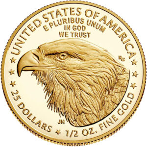 2022-W 1/2 oz Proof American Gold Eagle Coin (Box + CoA)