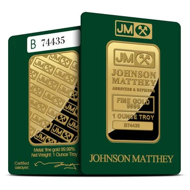 Buy 1 oz Johnson Matthey Gold Bar