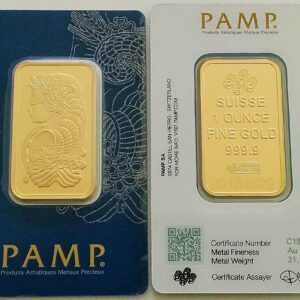 Buy 1 oz PAMP Suisse Fortuna Gold Bar