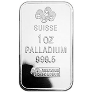 Buy 1 oz PAMP Suisse Palladium Bar (Varied Styles w/ Assay)