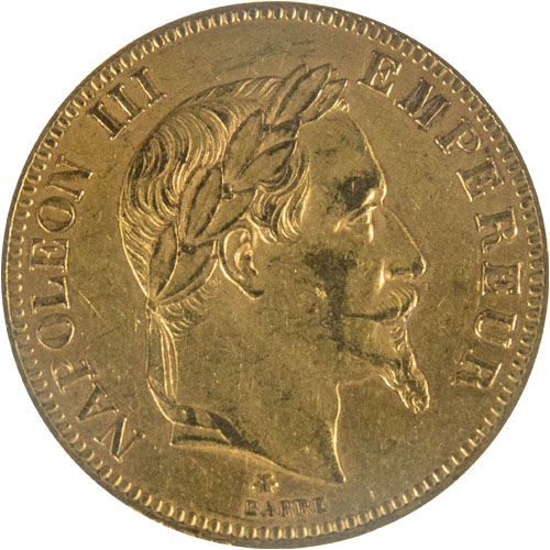 Buy 100 Francs France Gold Coin