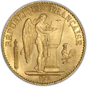 Buy 20 Francs France Gold Coin – Lucky Angel (AU)