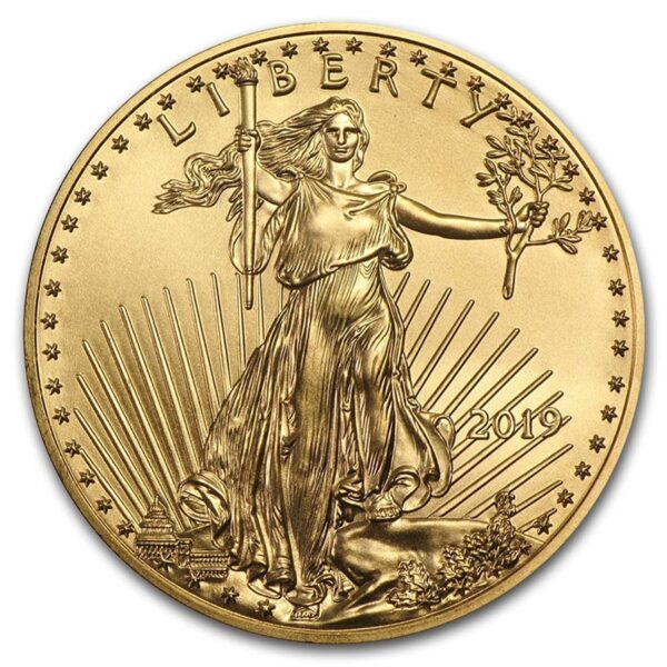 Buy 2019 1/2 oz American Gold Eagle Co