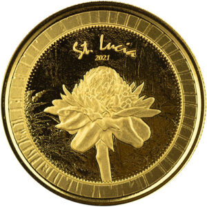 Buy 2021 1 oz EC8 Gold St. Lucia Coin