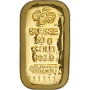 Buy 50 Gram PAMP Suisse Gold Bar