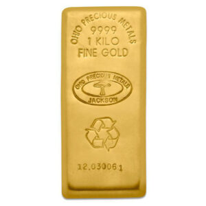 1 Kilo OPM Gold Bar For Sale (Varied Condition w/ Assay)