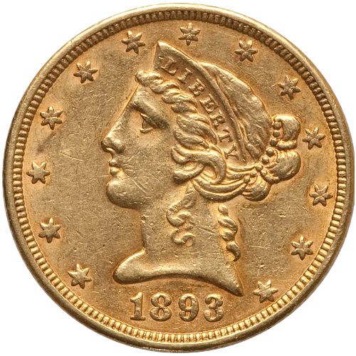 Pre-33 $5 Liberty Gold Half Eagle